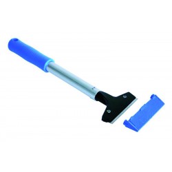 LEWI 10 cm surface scraper with 25 cm plastic handle