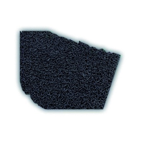 Vinyl loop doormat in black