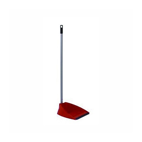 Plastic dustpan with handle