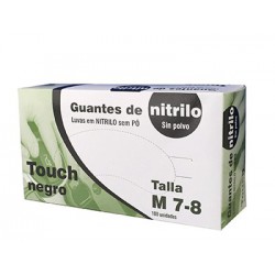 Estuche de 100 guantes de nitrilo