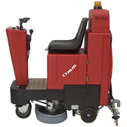 OMM SPARTACUS-660 battery-powered ride on scrubber-dryer