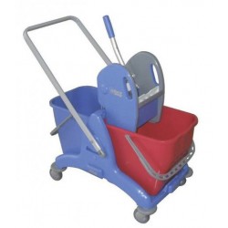 2P 25L double bucket mopping system with handlebar