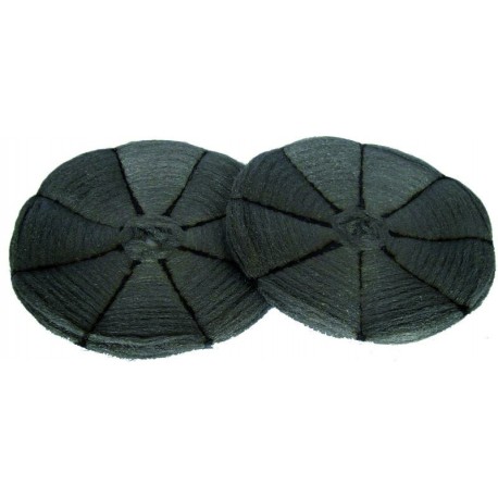 Steel wool pads for rotary machines