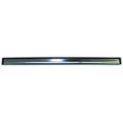 Stainless steel squeegee with rubber