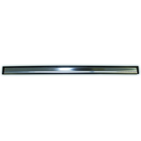 Stainless steel squeegee with rubber