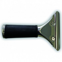 Stainless steel handle for window cleaning systems