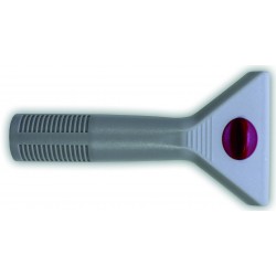Plastic handle for window cleaning systems
