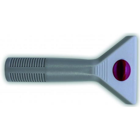 Plastic handle for window cleaning systems