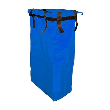 Saco azul TOP EVOLUTION PVC con velcro