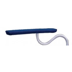 Ironing arm for sleeves with suction