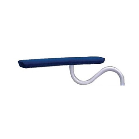 Ironing arm for sleeves with suction