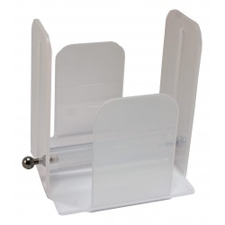 Napkin holder 20x20 white methacrylate with paperweight