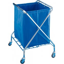 VANEX 220 l CHROME PLATED Laundry folding cart