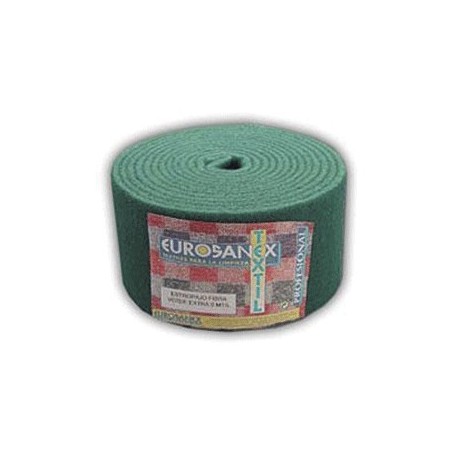 Rollo Estropajo de fibra verde extra 6 mt