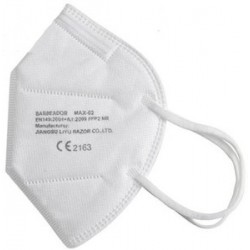 WHITE FFP2 Mask - Case 50 ut.