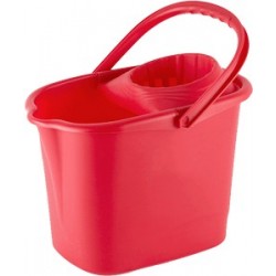 IT 12-litre rectangular bucket with wringer