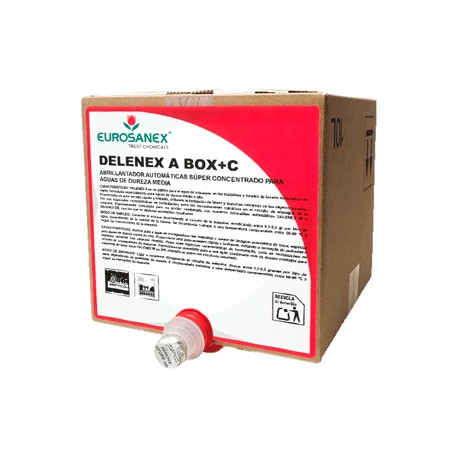 DELENEX A BOX+C Abrillantador automáticas aguas dureza media