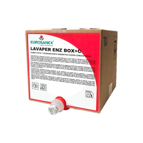 LAVAPER ENZ BOX+C Humectante y desmanchante enzimático