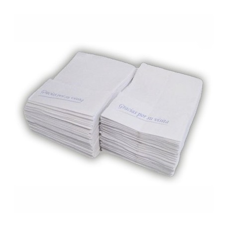 17 x 17 miniservice tissue and sulphite napkins