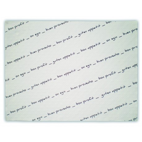 Pre-cut cellulose tablecloths