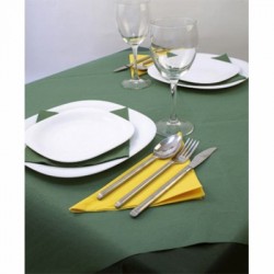 Pre-cut cellulose tablecloths